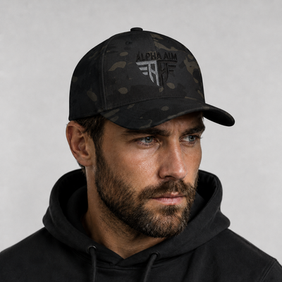 Berretto Alpha Aim "Black Camo Recon"