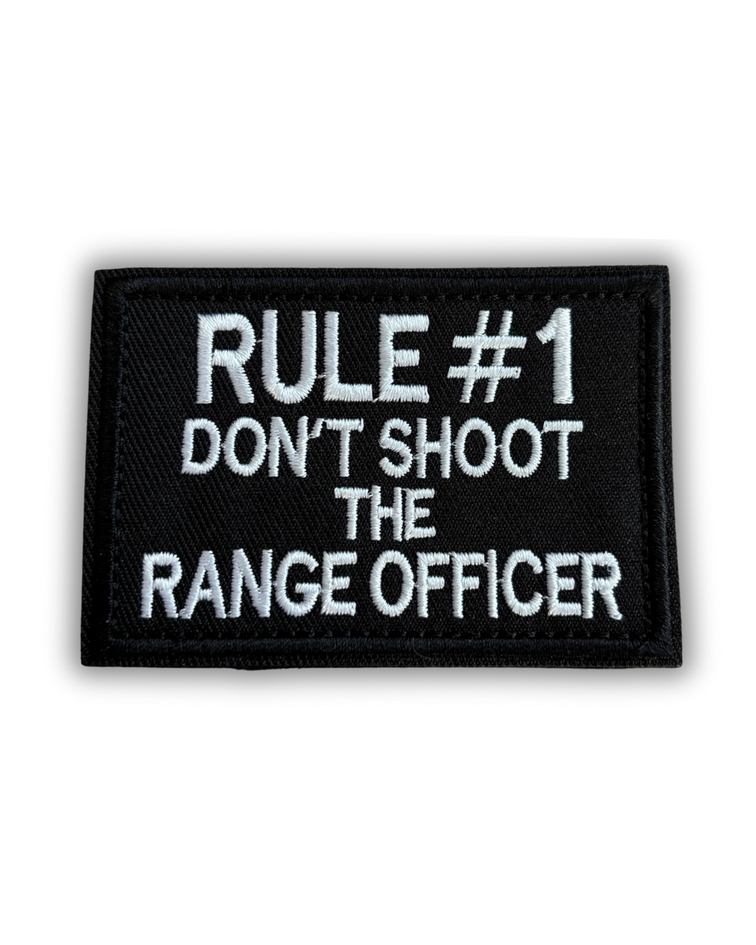 Patch "RULE#1" gestickt - ALPHA AIM - Schießbücher